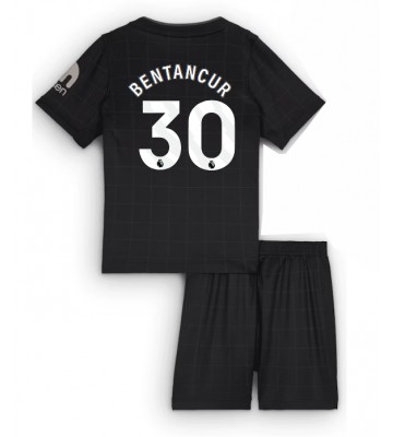 Tottenham Hotspur Rodrigo Bentancur #30 Udebanetrøje Børn 2025-26 Kortærmet (+ Korte bukser)
